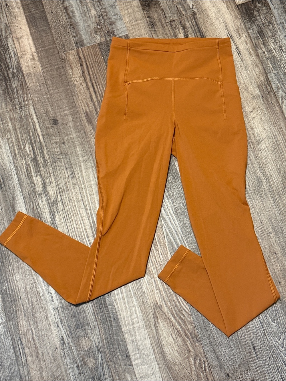 Lululemon InStill High-Rise Tights Leggings Size 4 Autumn Orange